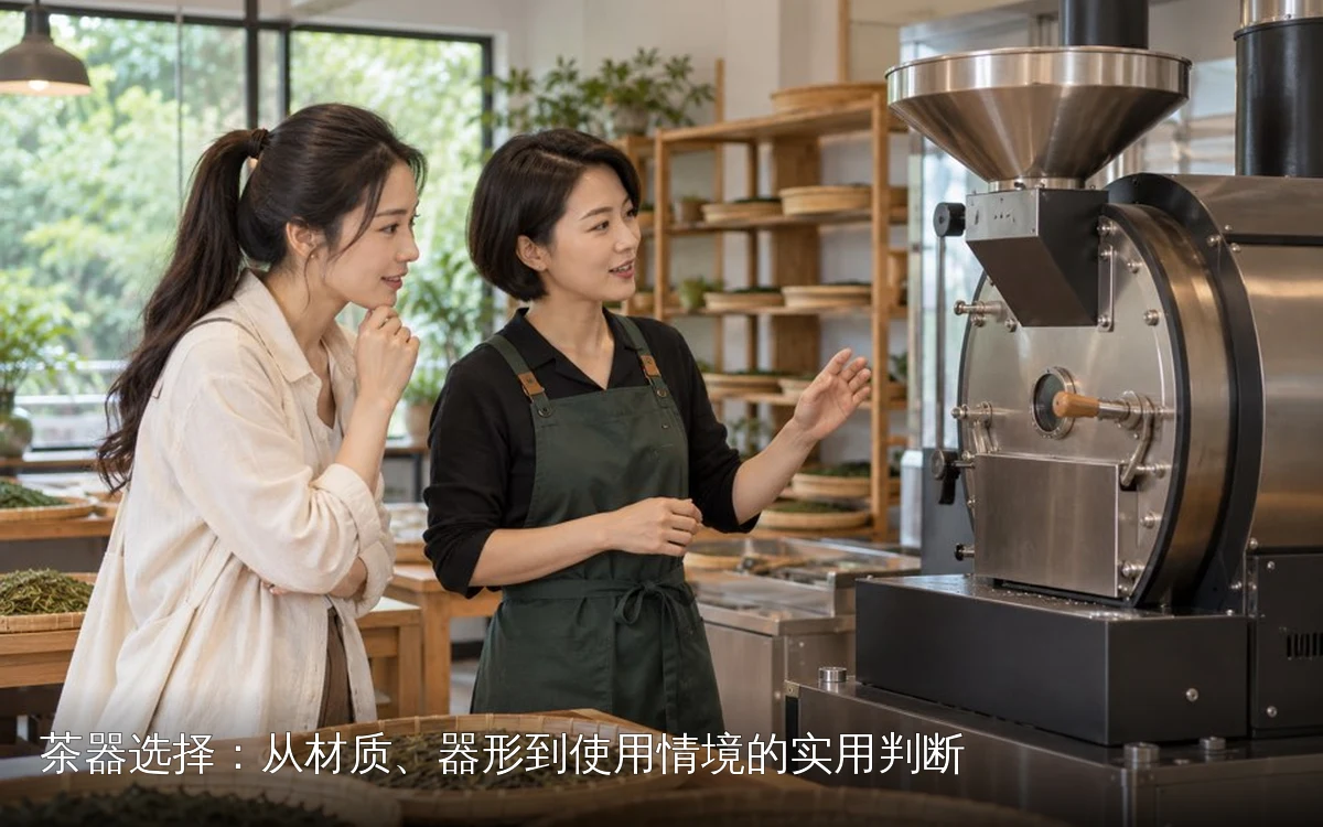 茶器选择：从材质、器形到使用情境的实用判断